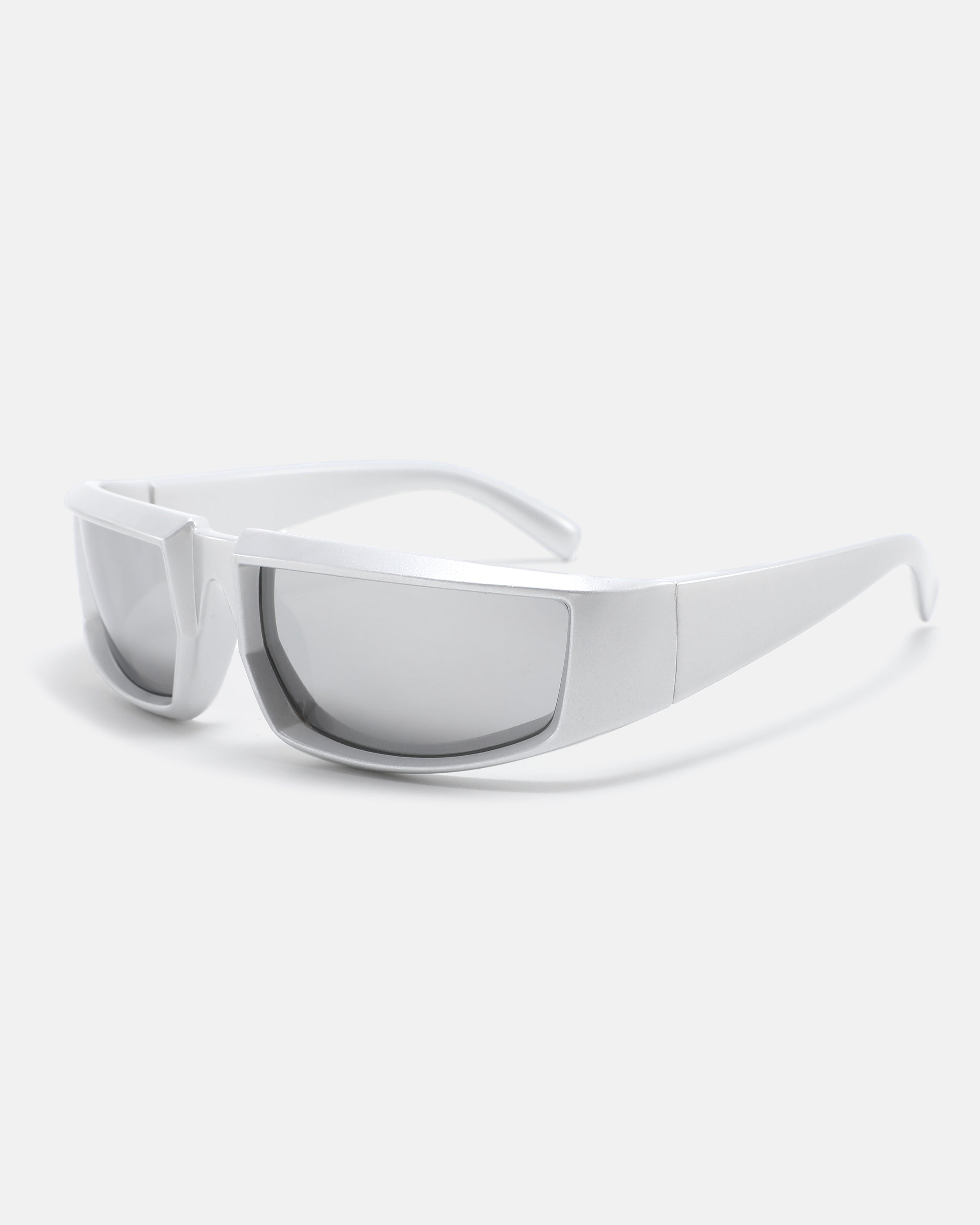 APEX Wrap Sunglasses | Silver
