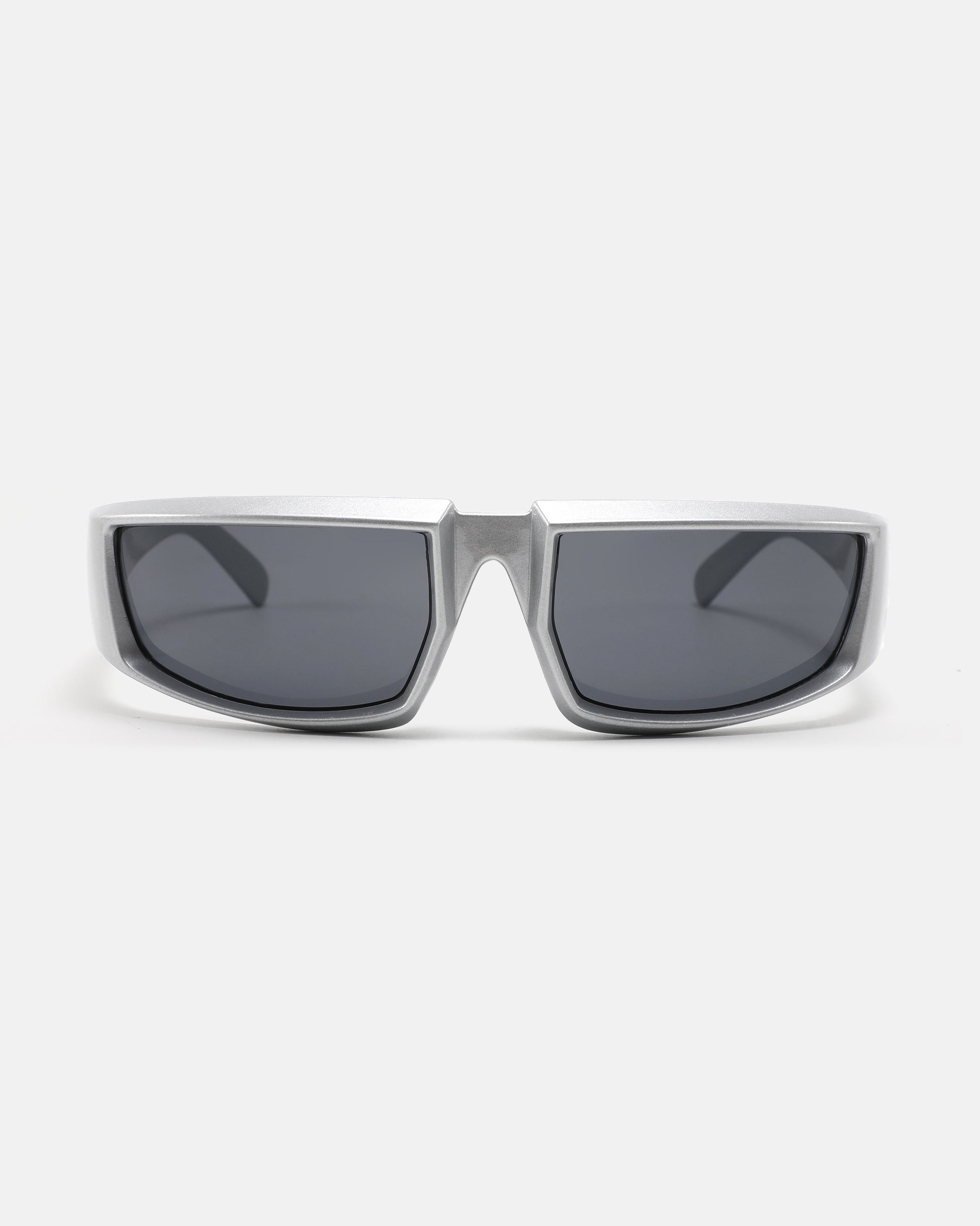 APEX Wrap Sunglasses | Silver / Black