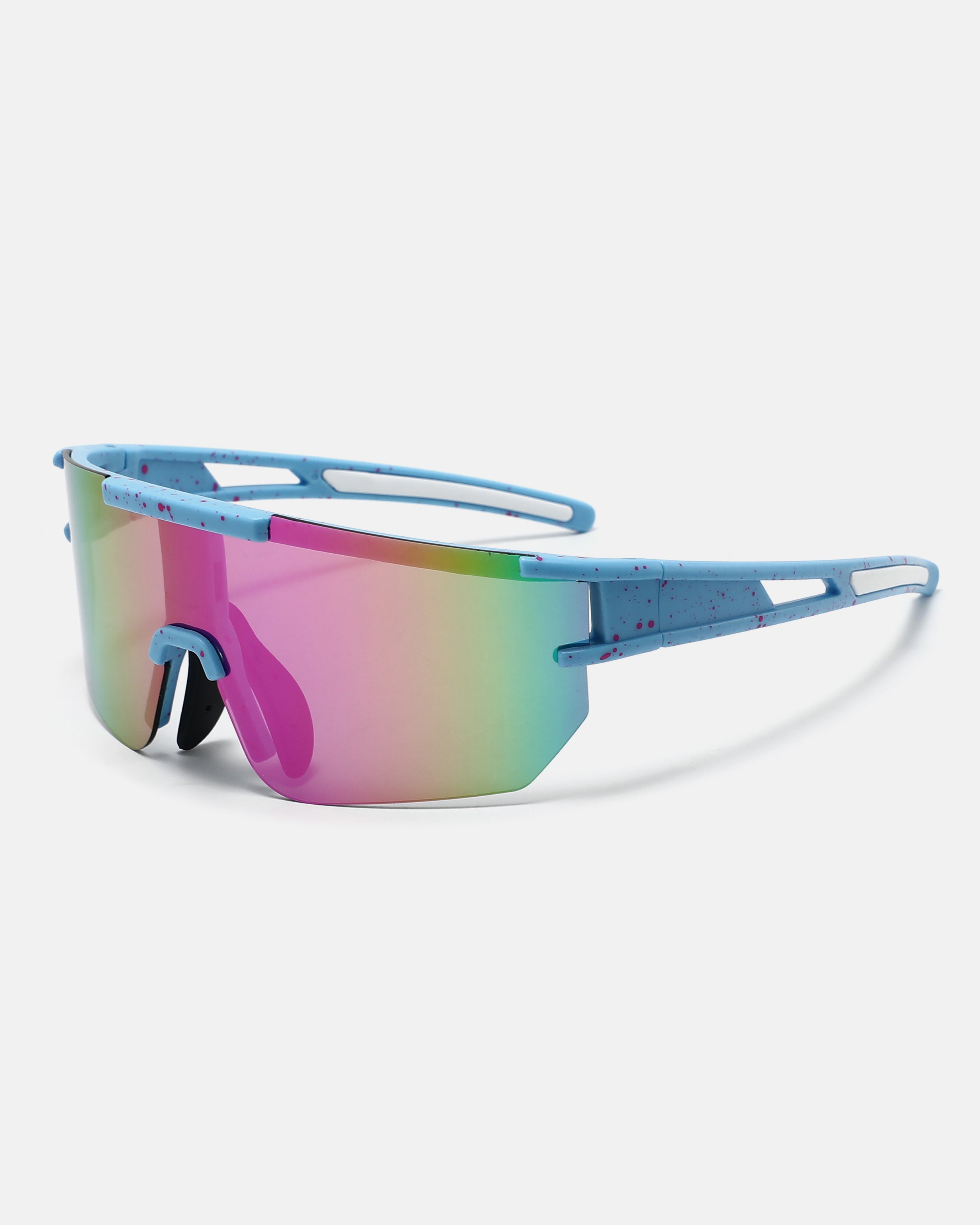 BORA 2 Sport Sunglasses | Blue / Pink