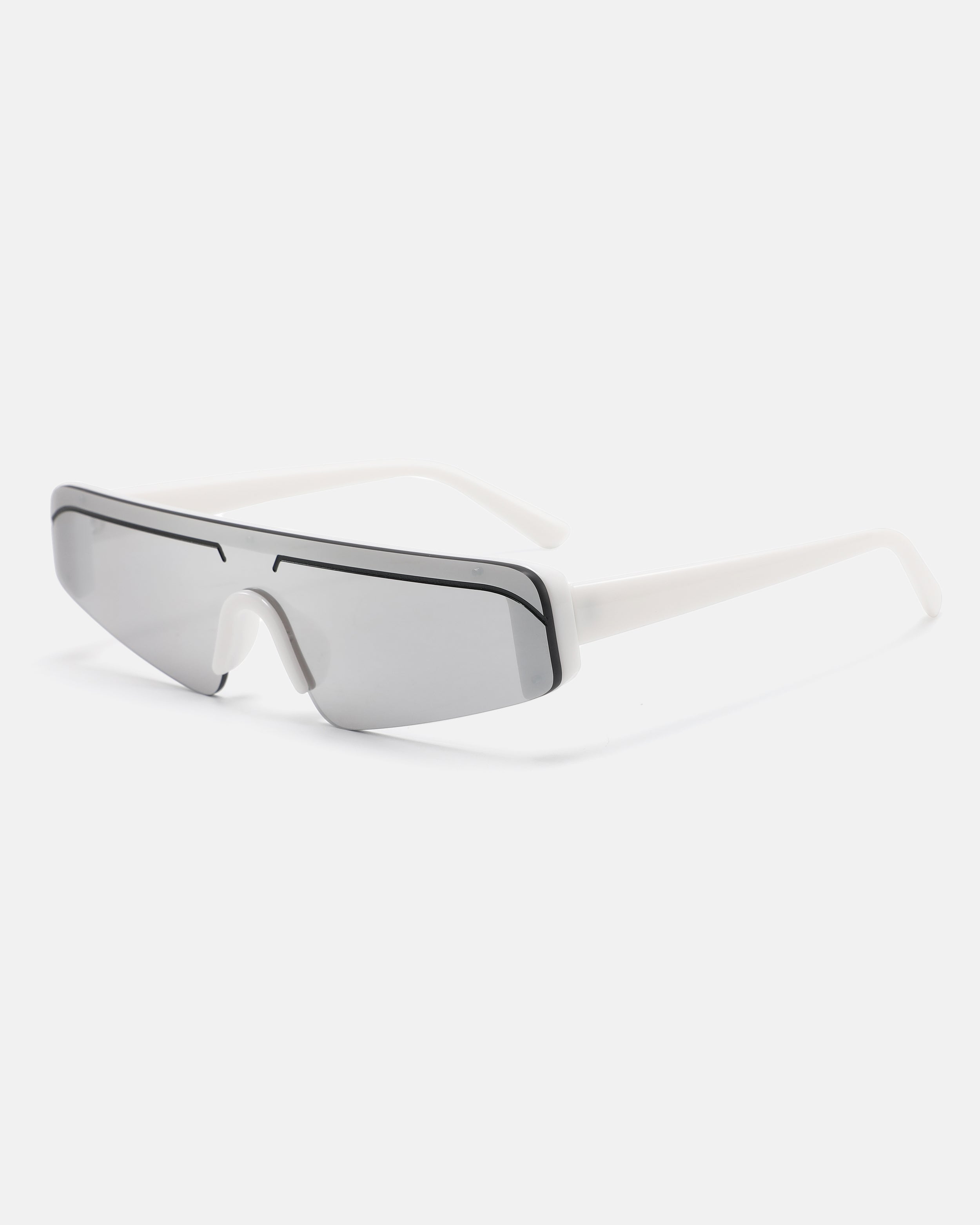 CASTOR Shield Sunglasses | Chrome