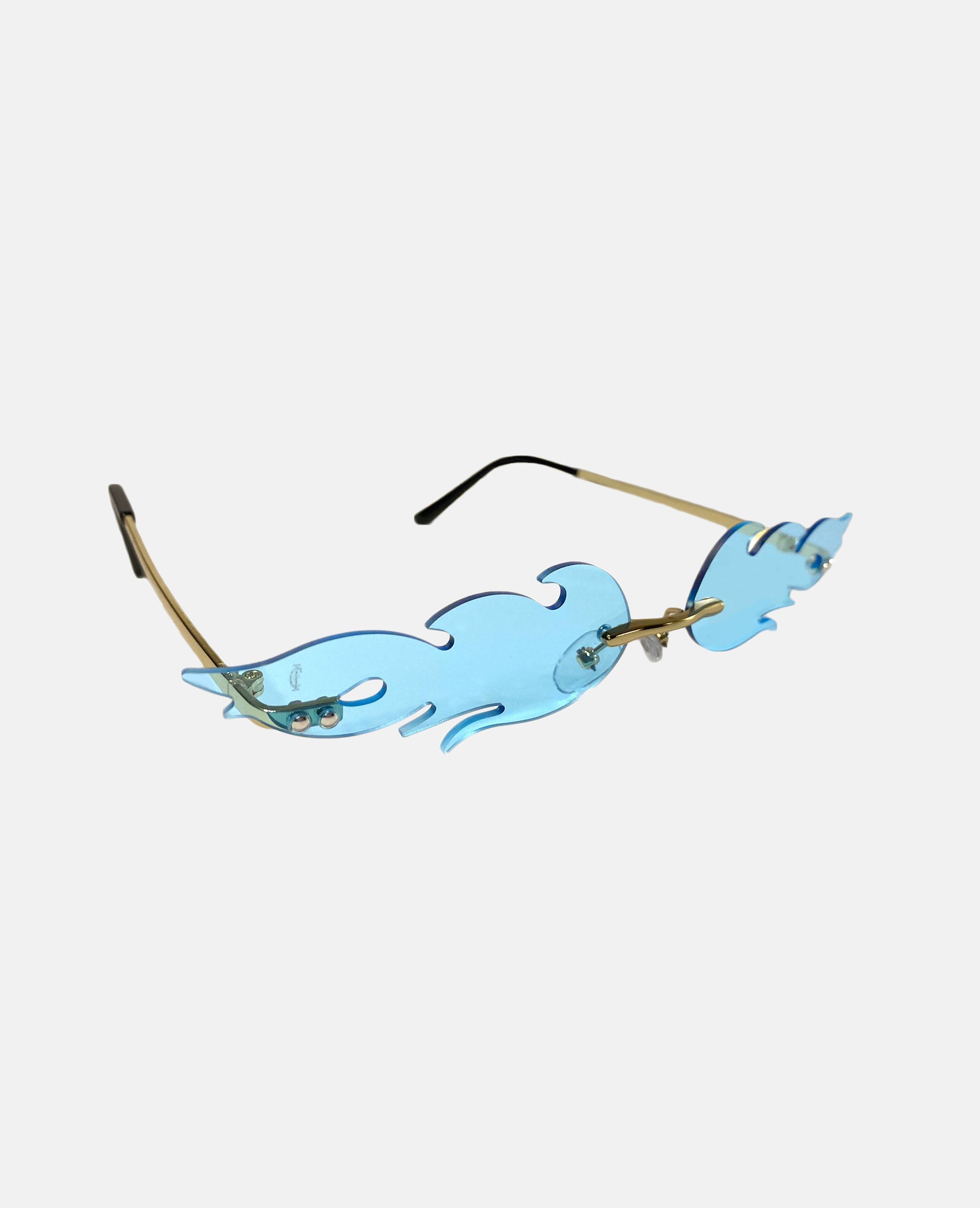 VELOCITY Flame Sunglasses | Blue