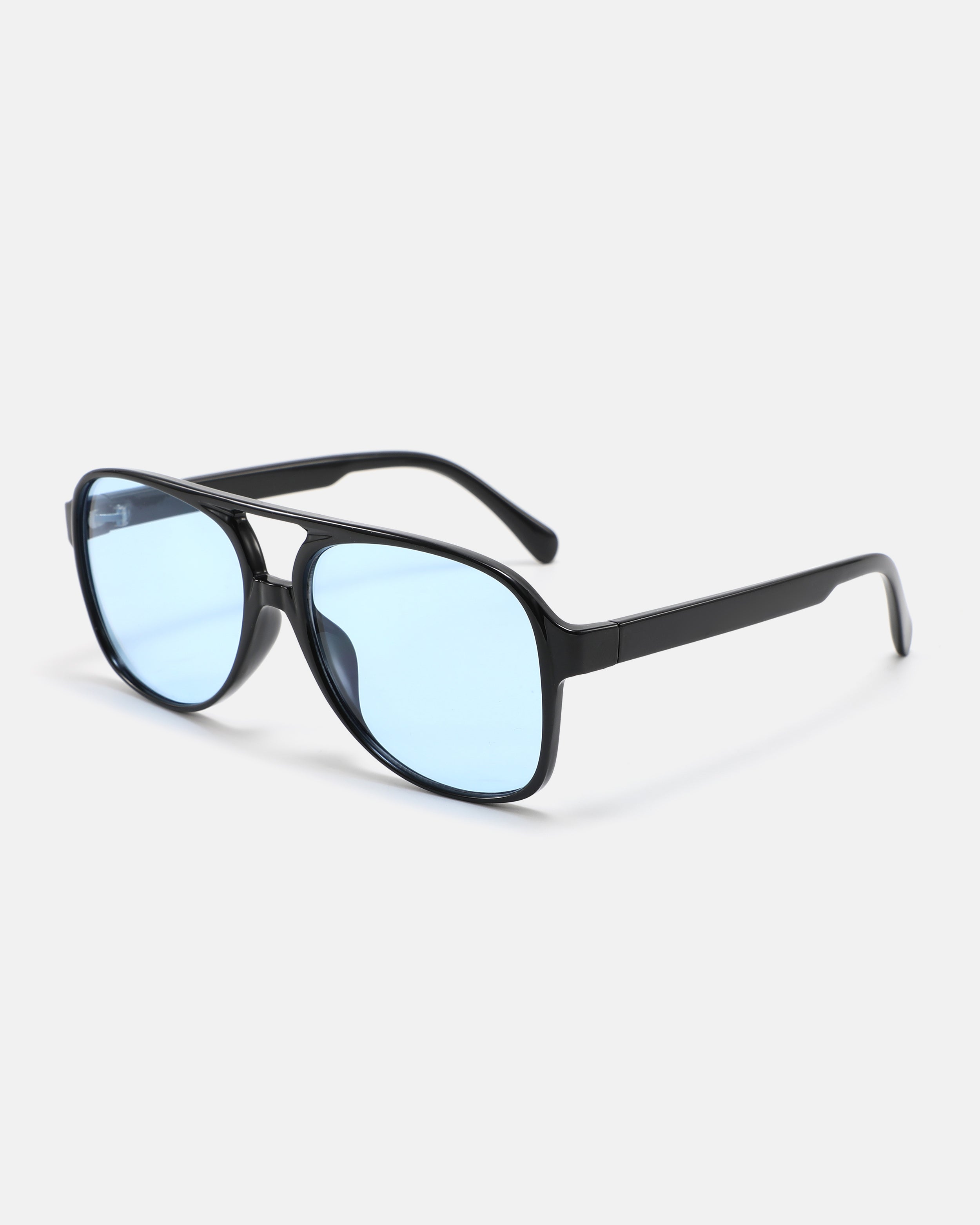80'S STYLE Aviator Sunglasses | Blue