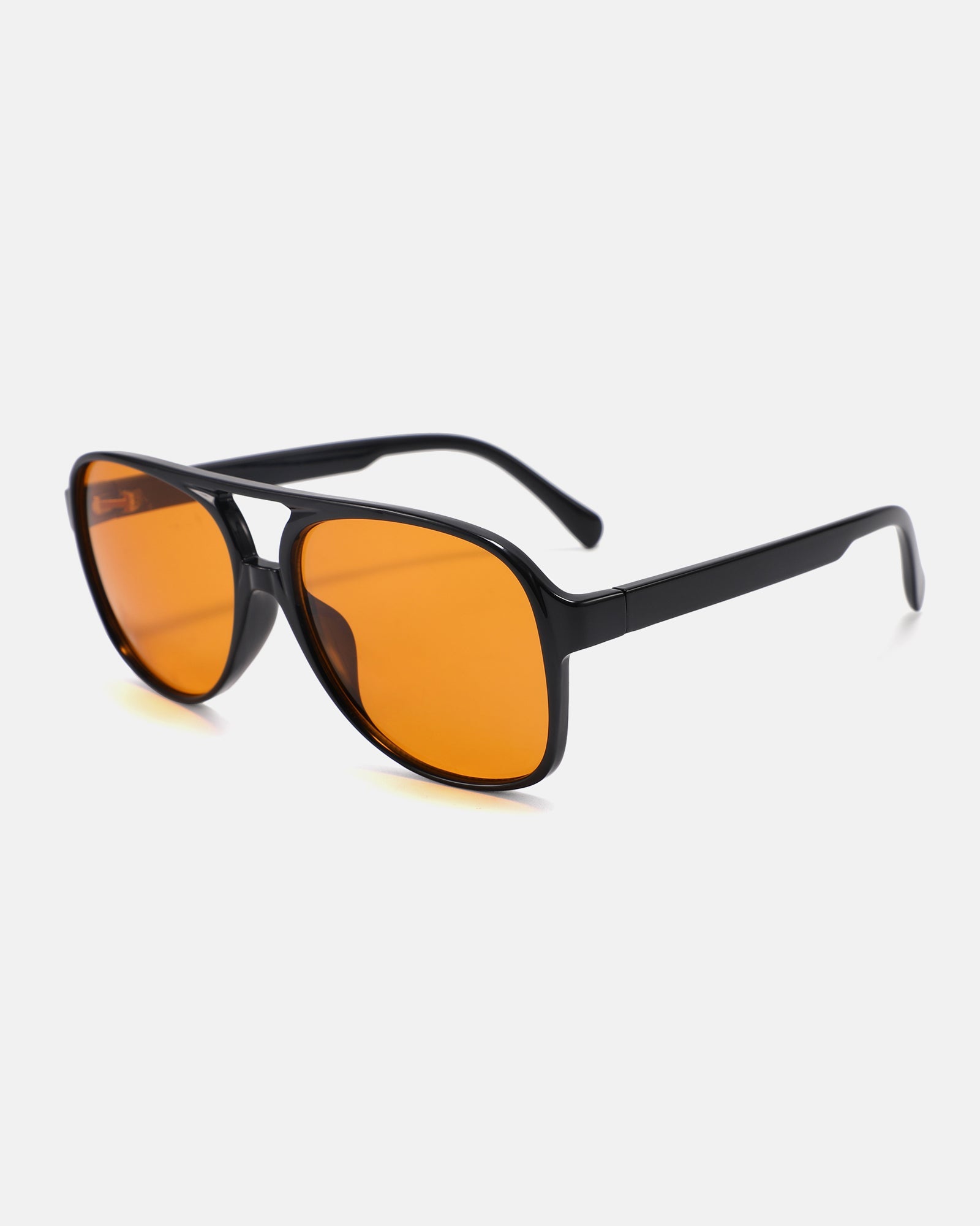 80'S STYLE Aviator Sunglasses | Orange