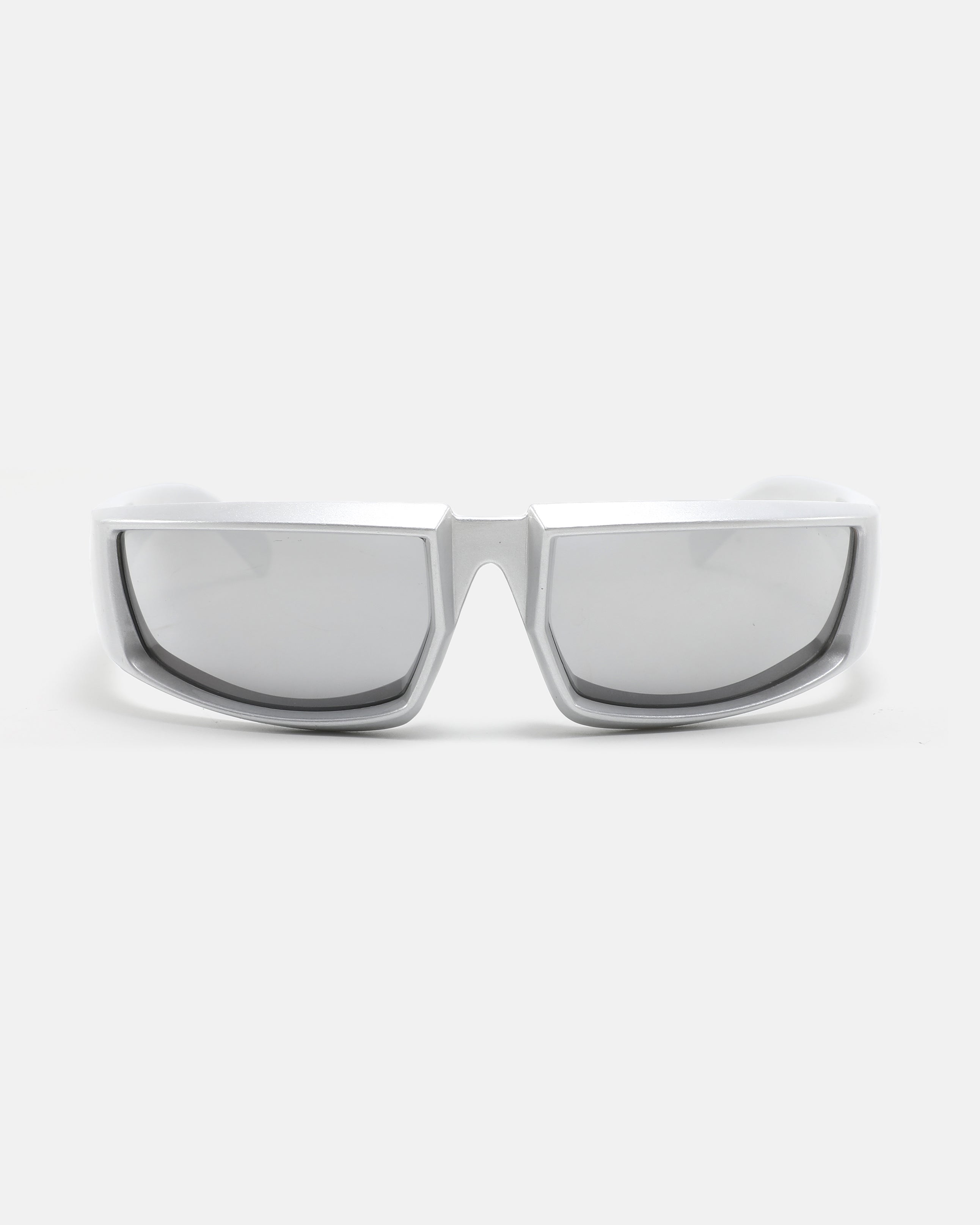 APEX Wrap Sunglasses | Silver