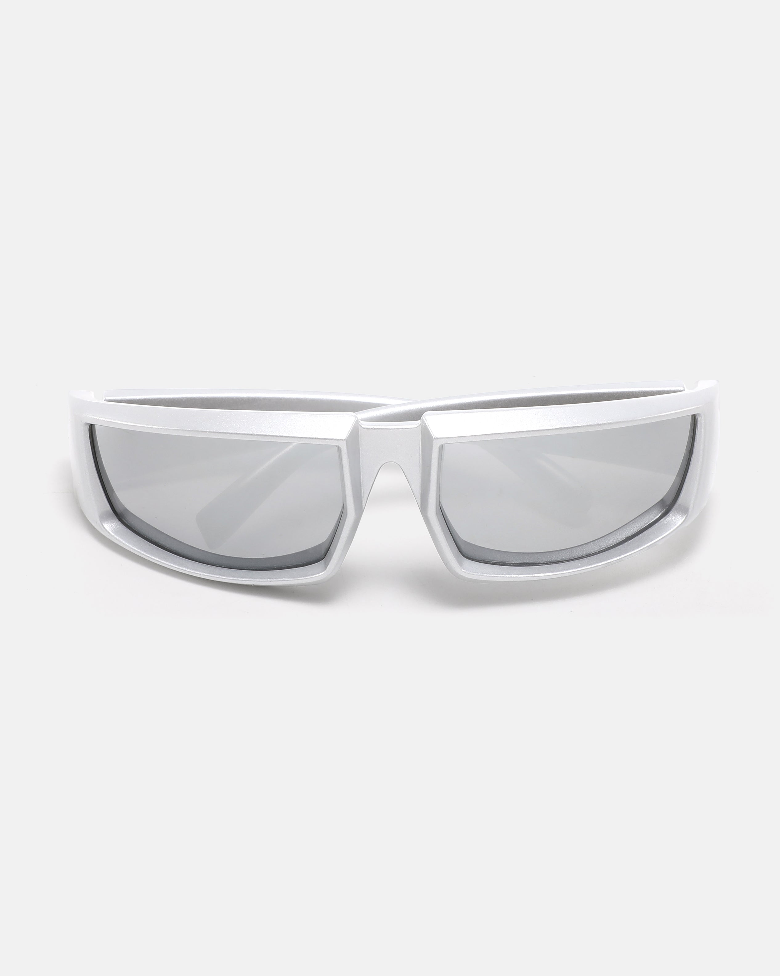 APEX Wrap Sunglasses | Silver