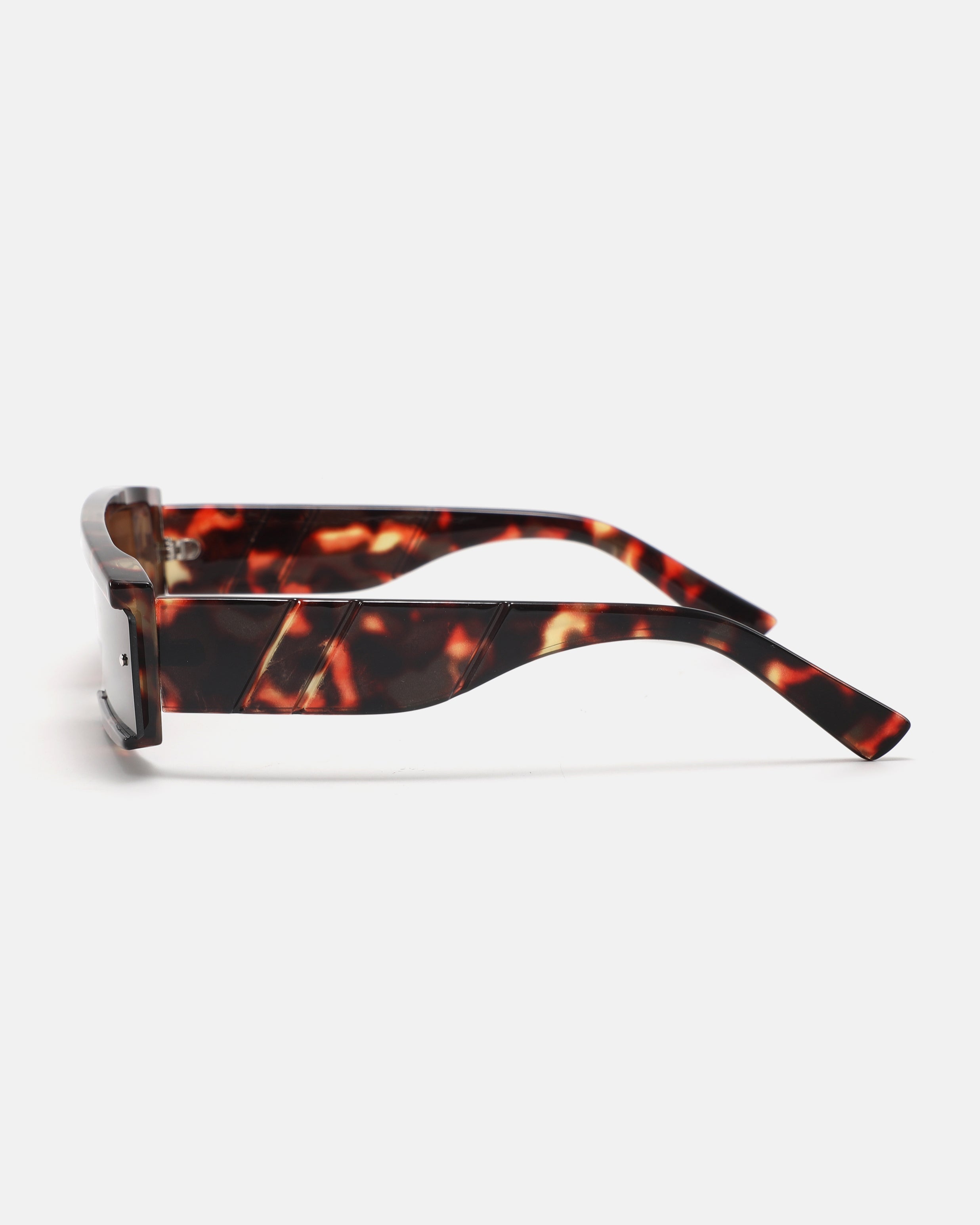 ASTRO Rectangle Sunglasses | Leopard