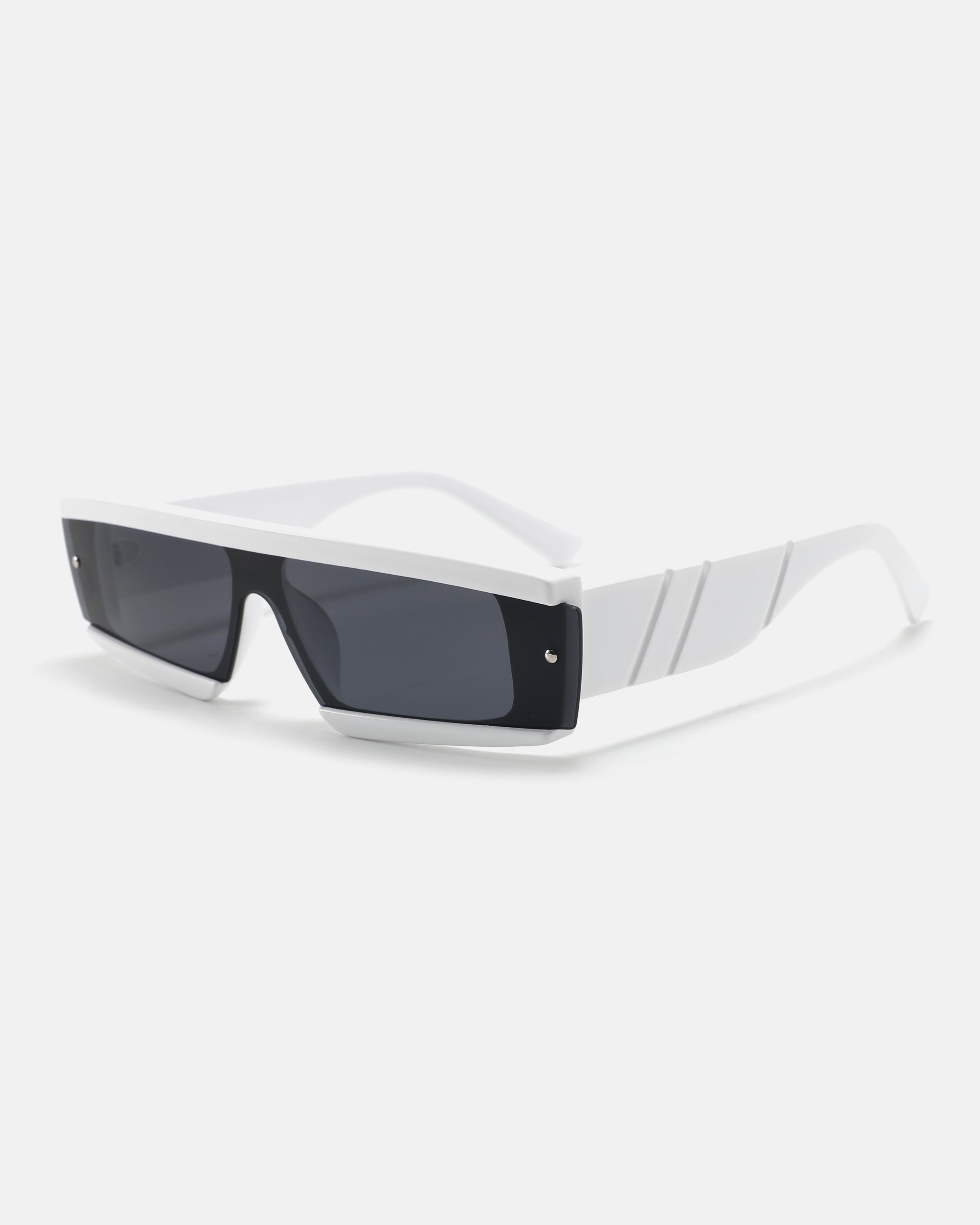 ASTRO Rectangle Sunglasses | White