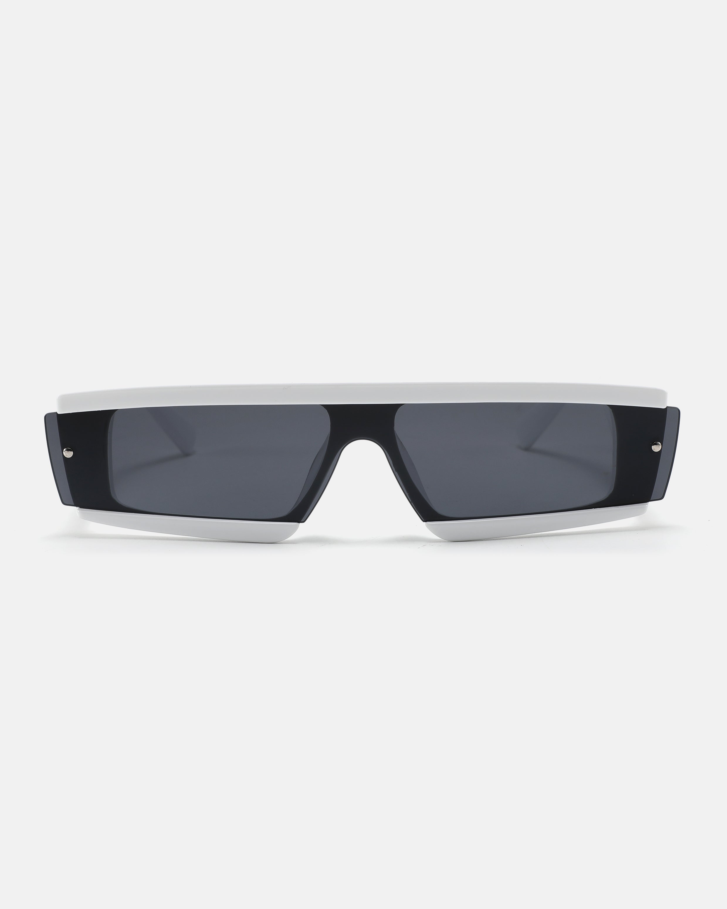 ASTRO Rectangle Sunglasses | White