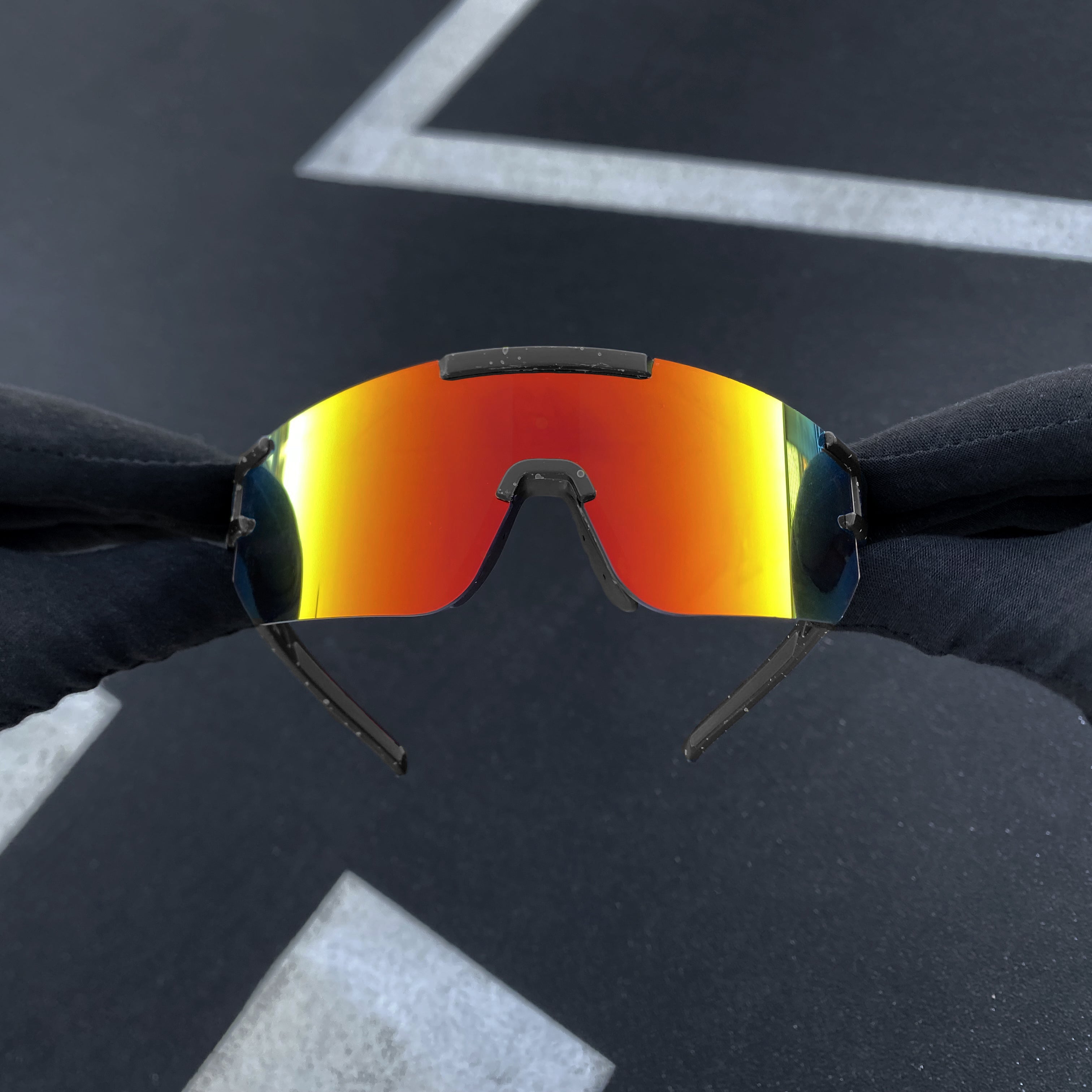 BORA 2 Sport Sunglasses | Black / Colourful