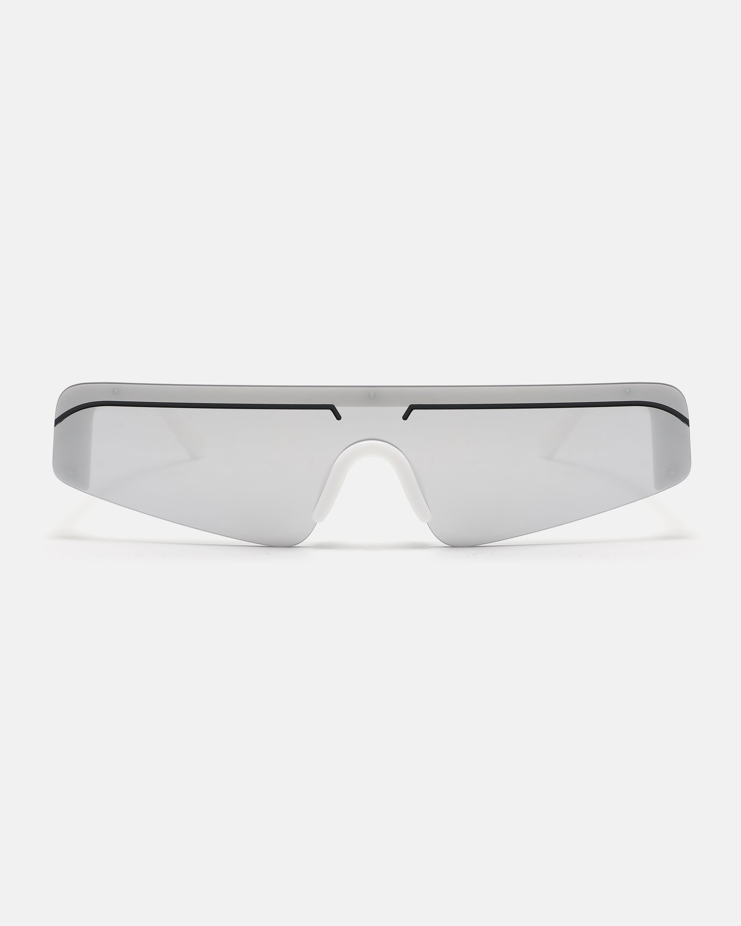 CASTOR Shield Sunglasses | Chrome