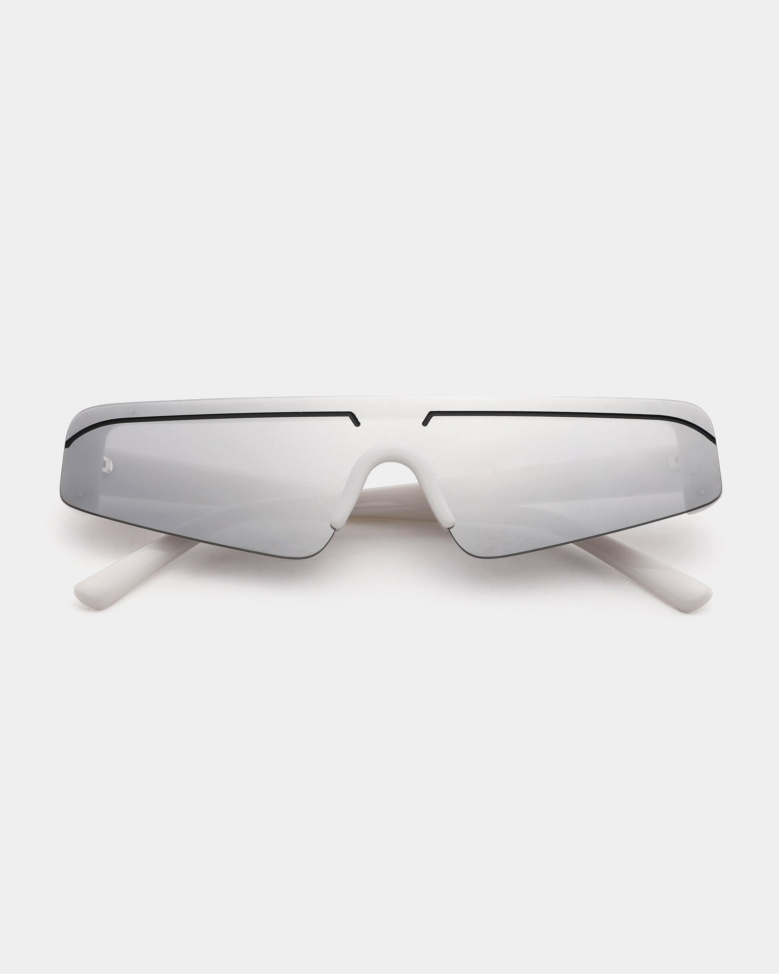 CASTOR Shield Sunglasses | Chrome