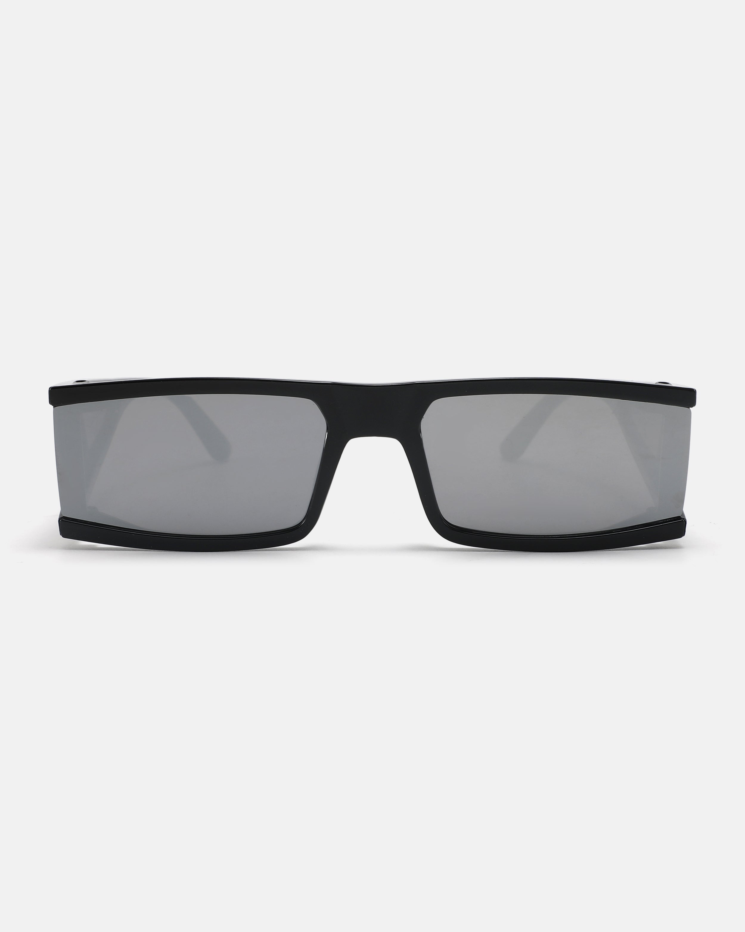 CERES Shield Sunglasses | Black / Chrome