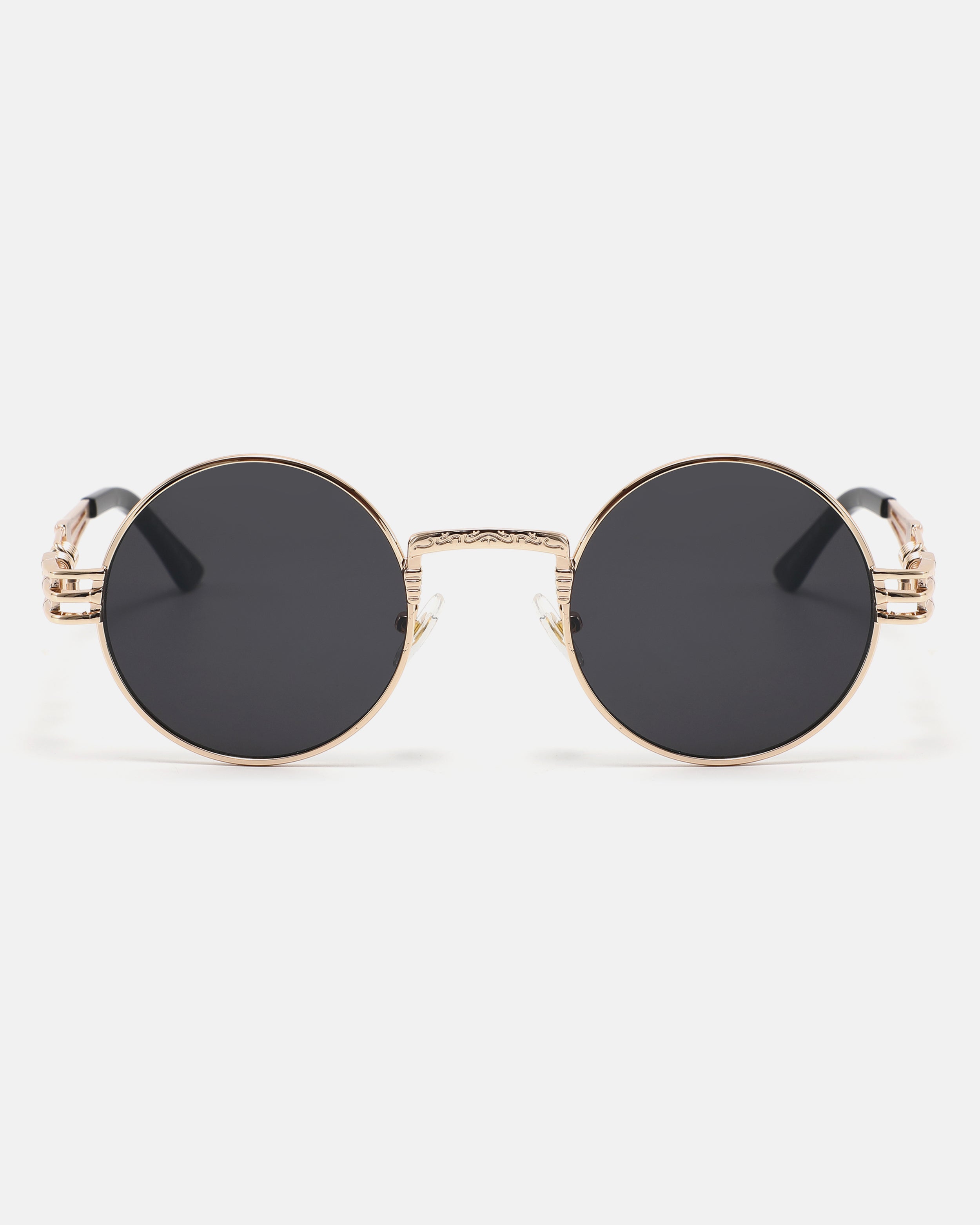 HALO Round Sunglasses | Gold