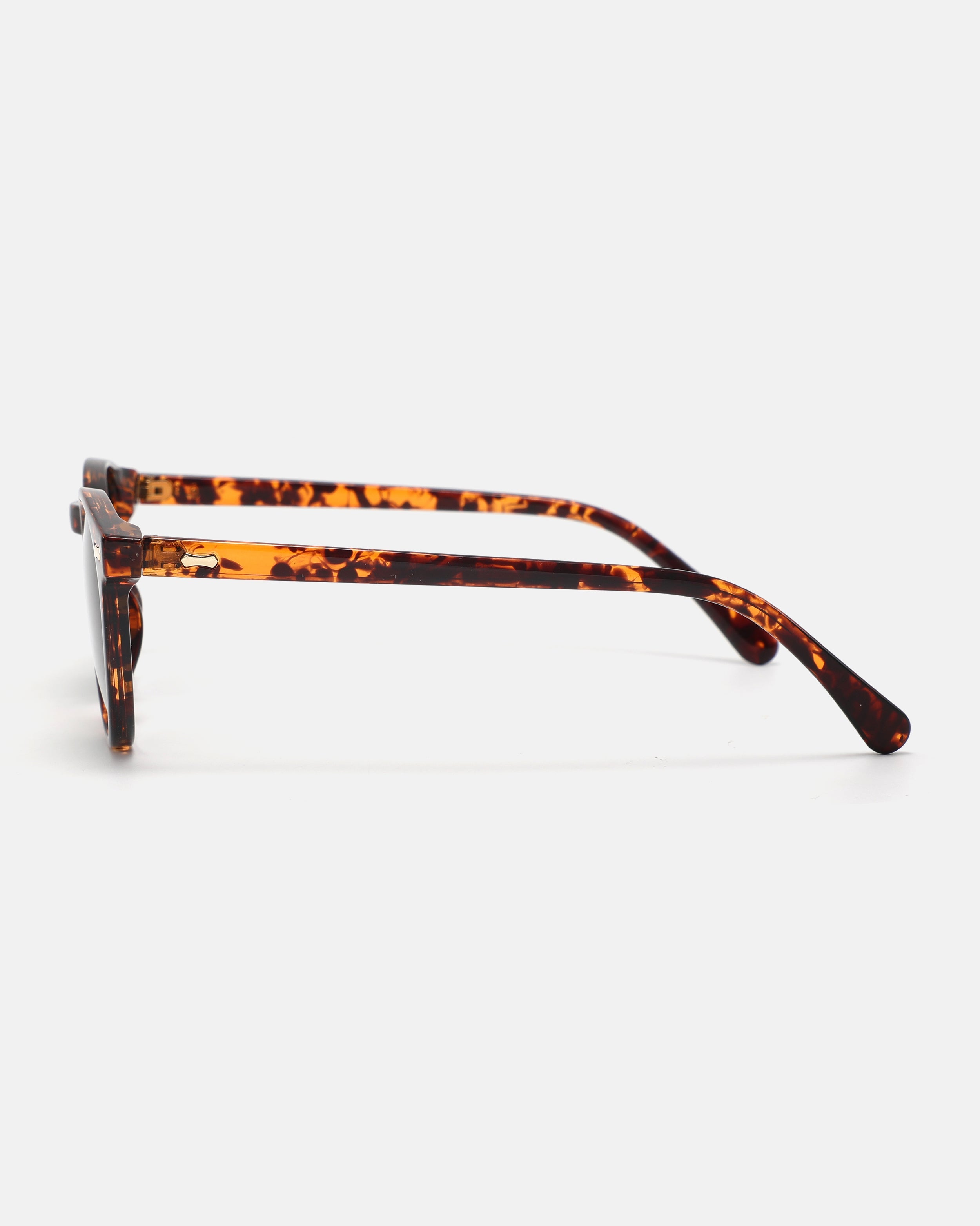 HELIO Round Sunglasses | Leopard / Green