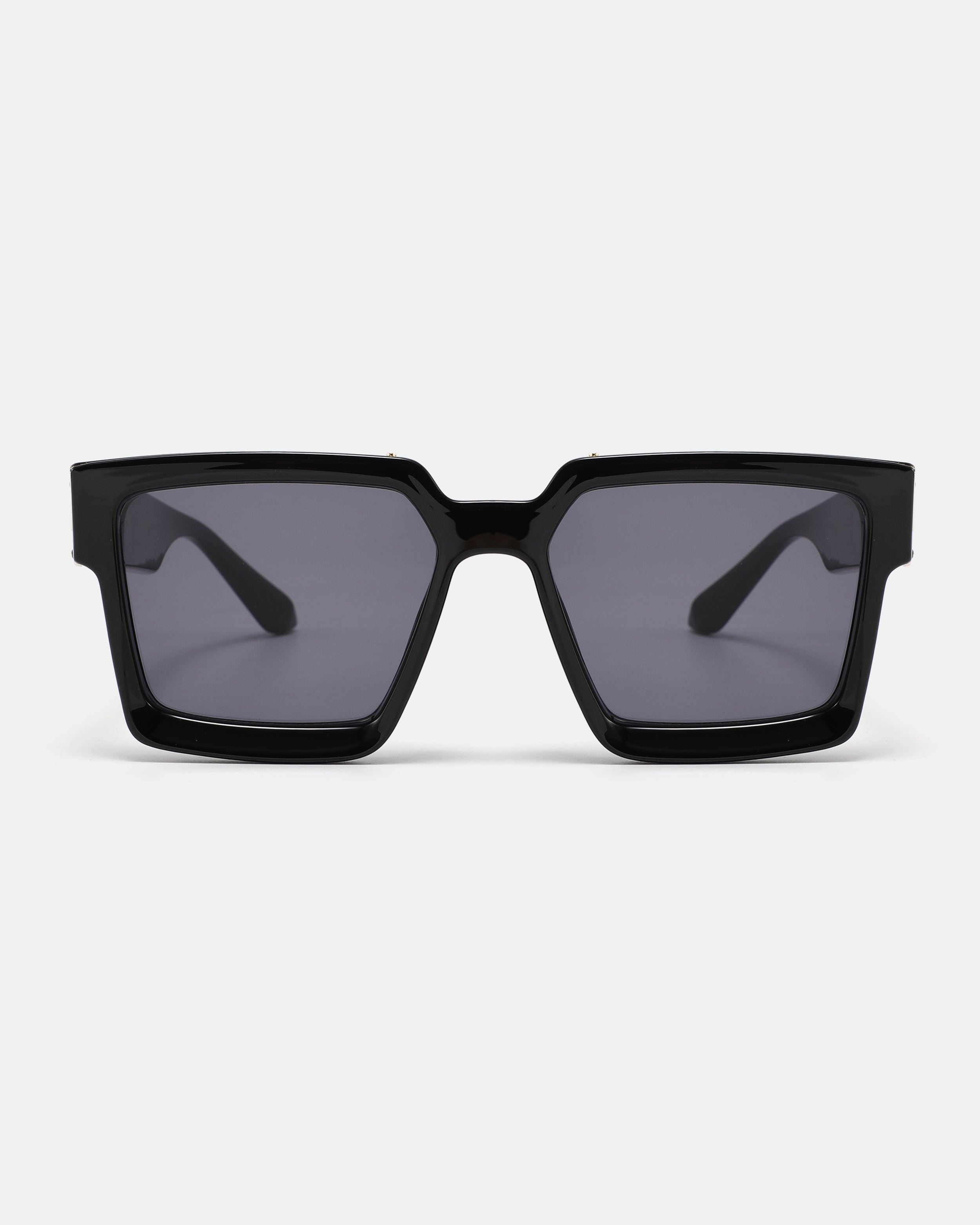 LUMINARY Square Sunglasses | Black / Gold