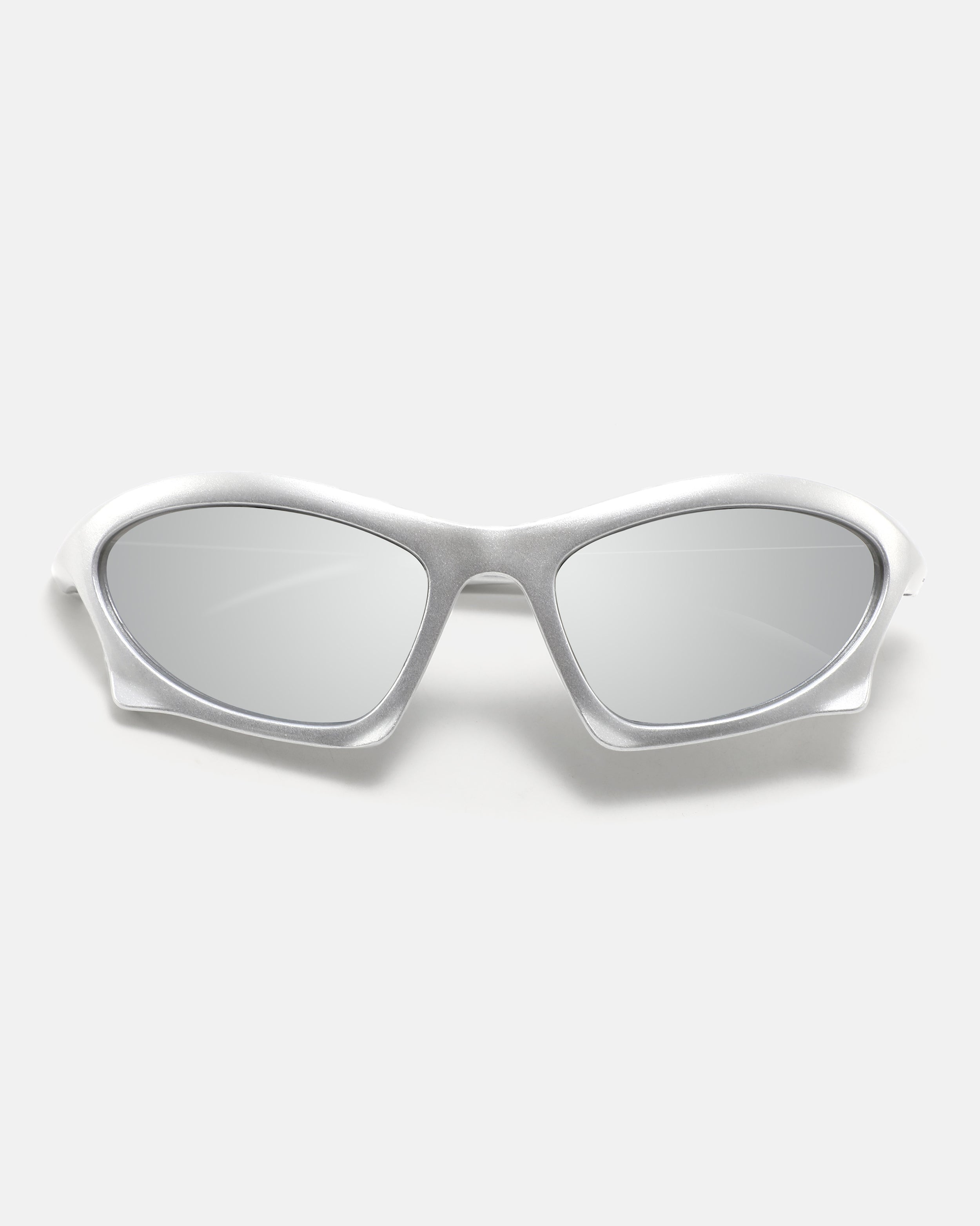 LUNAR Wrap Sunglasses | Silver