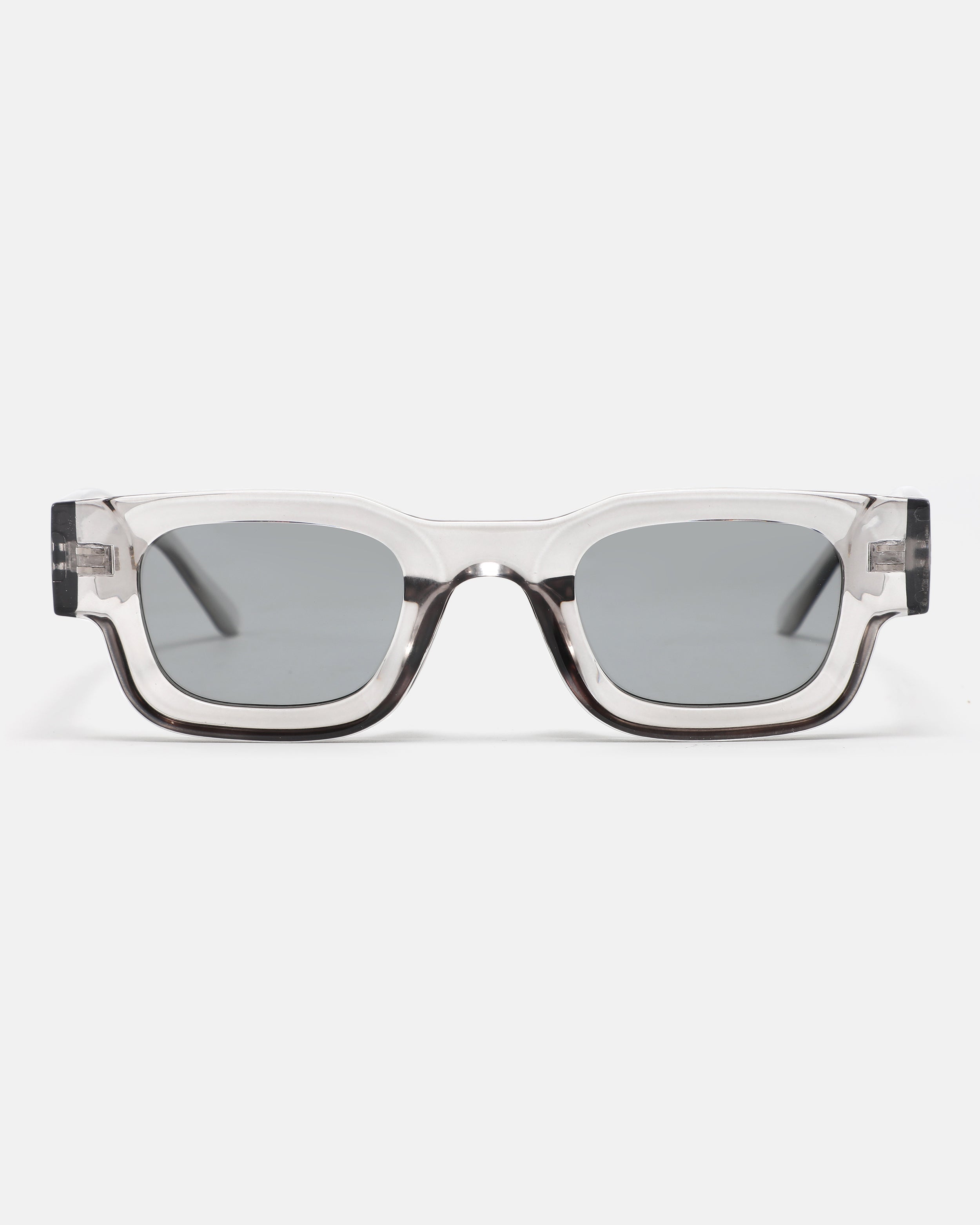 MIRAGE Rectangle Sunglasses | Transparent