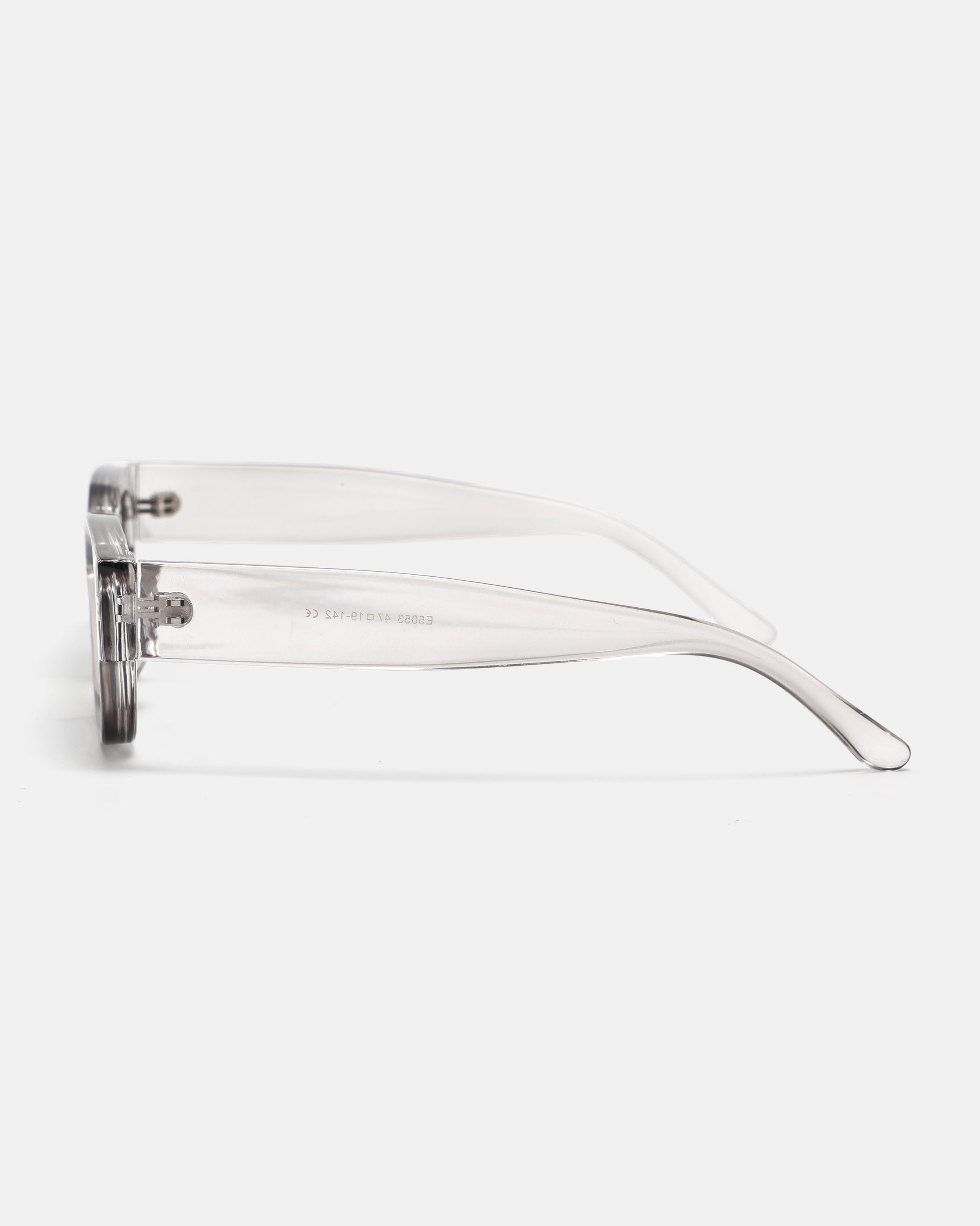 MIRAGE Rectangle Sunglasses | Transparent