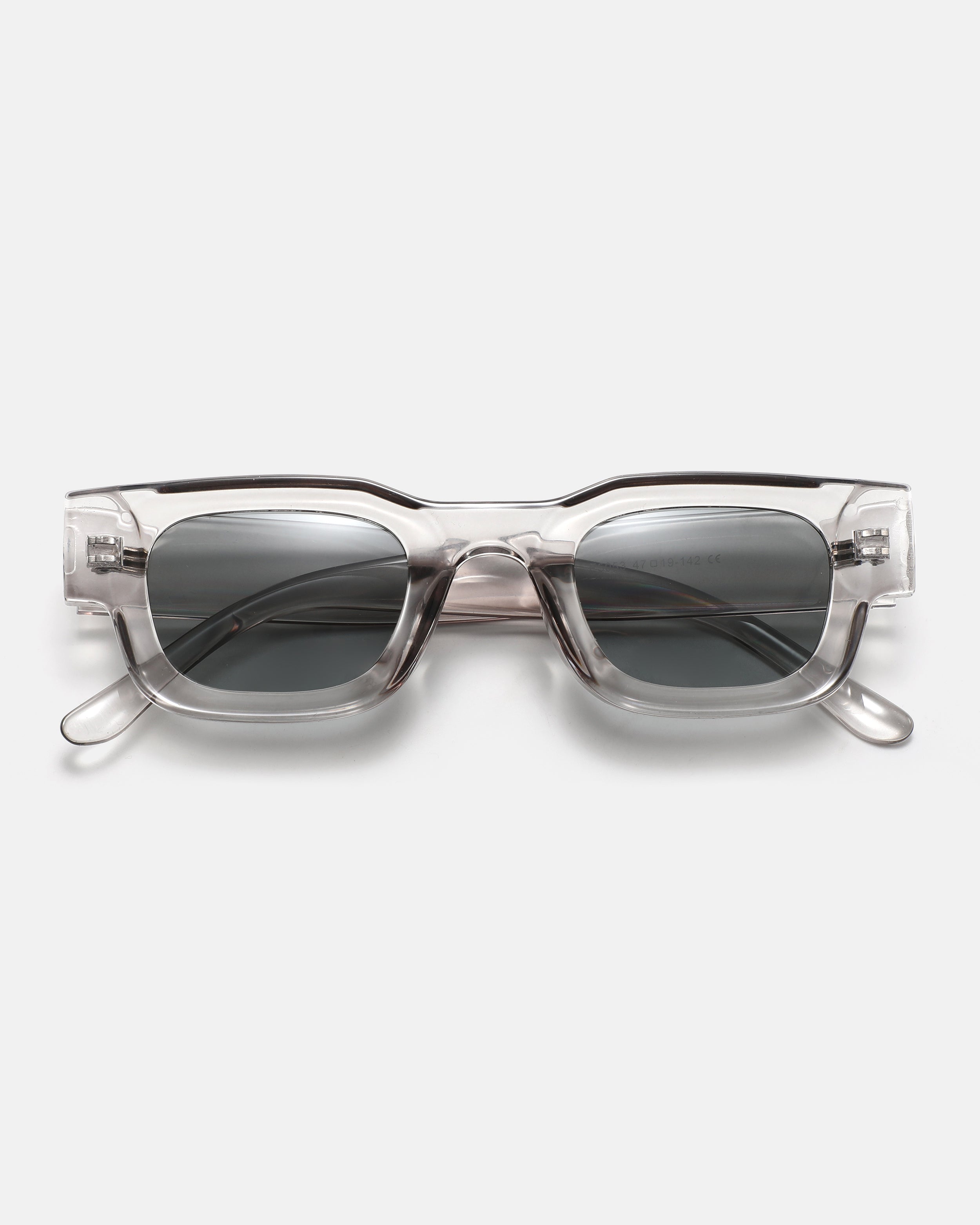 MIRAGE Rectangle Sunglasses | Transparent