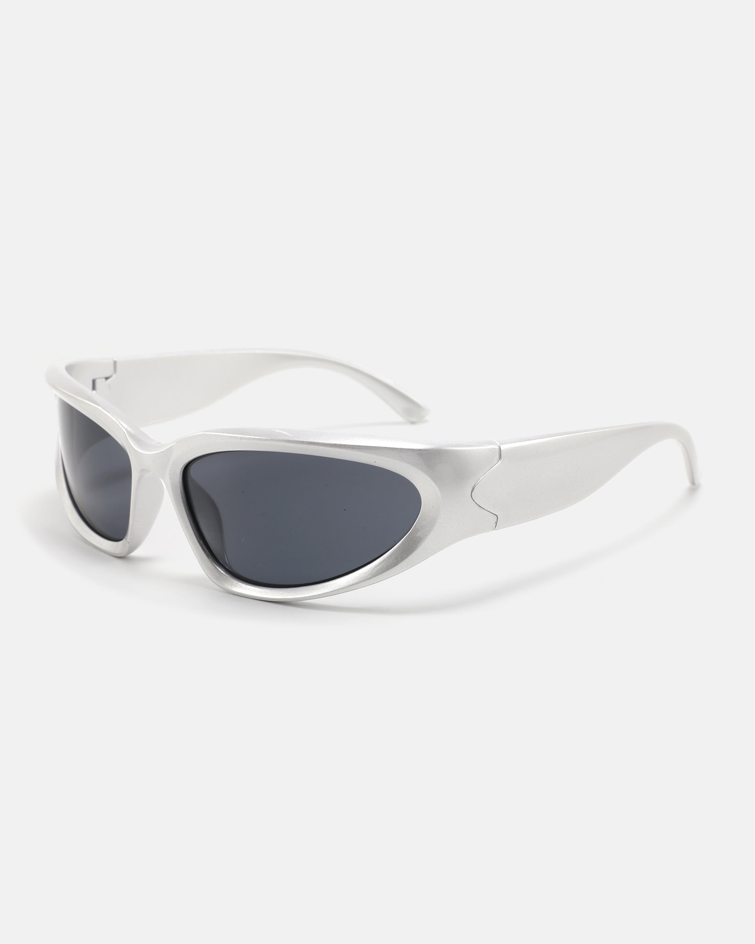 RACER Sport Sunglasses | Silver / Black