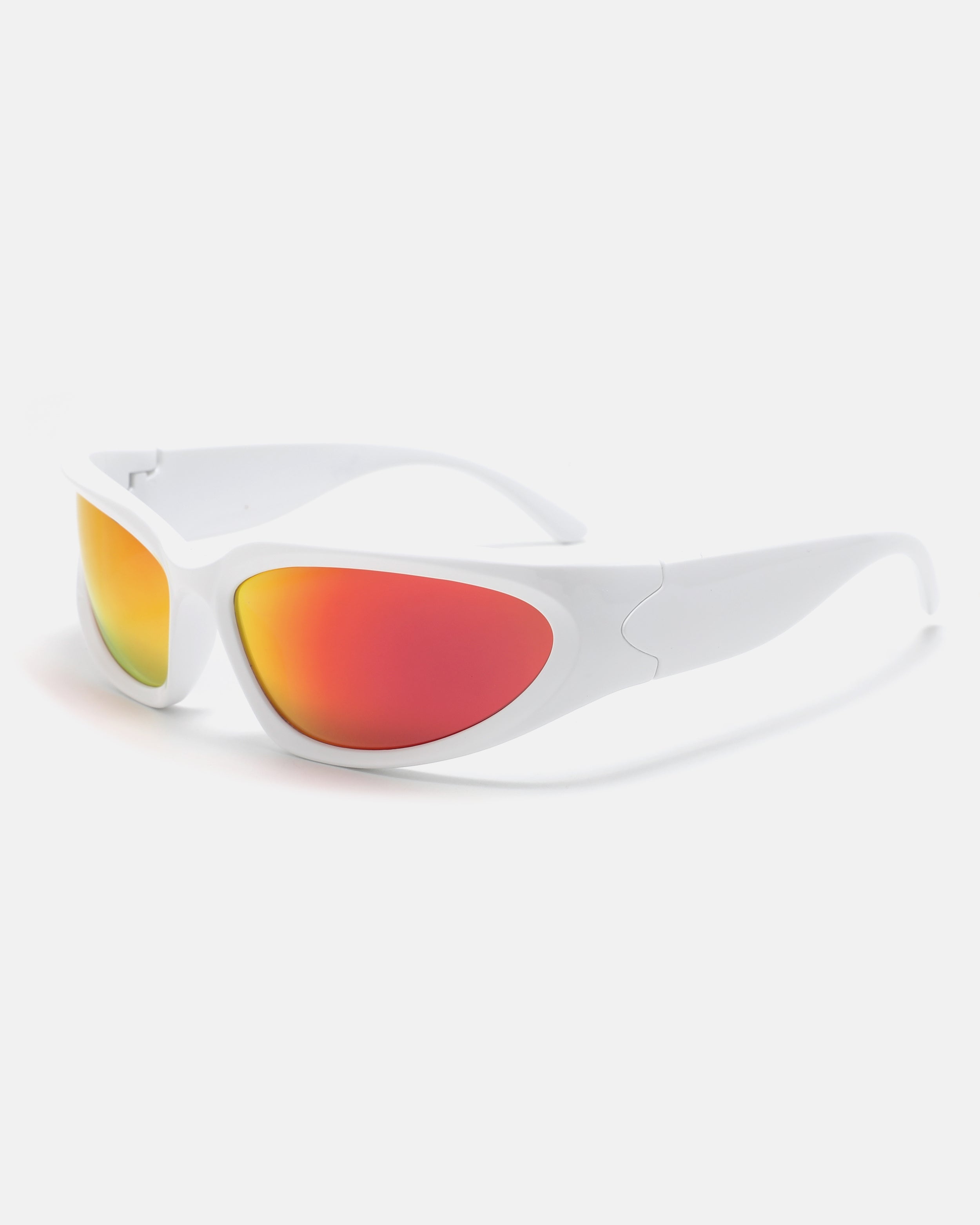 RACER Sport Sunglasses | Orange / White
