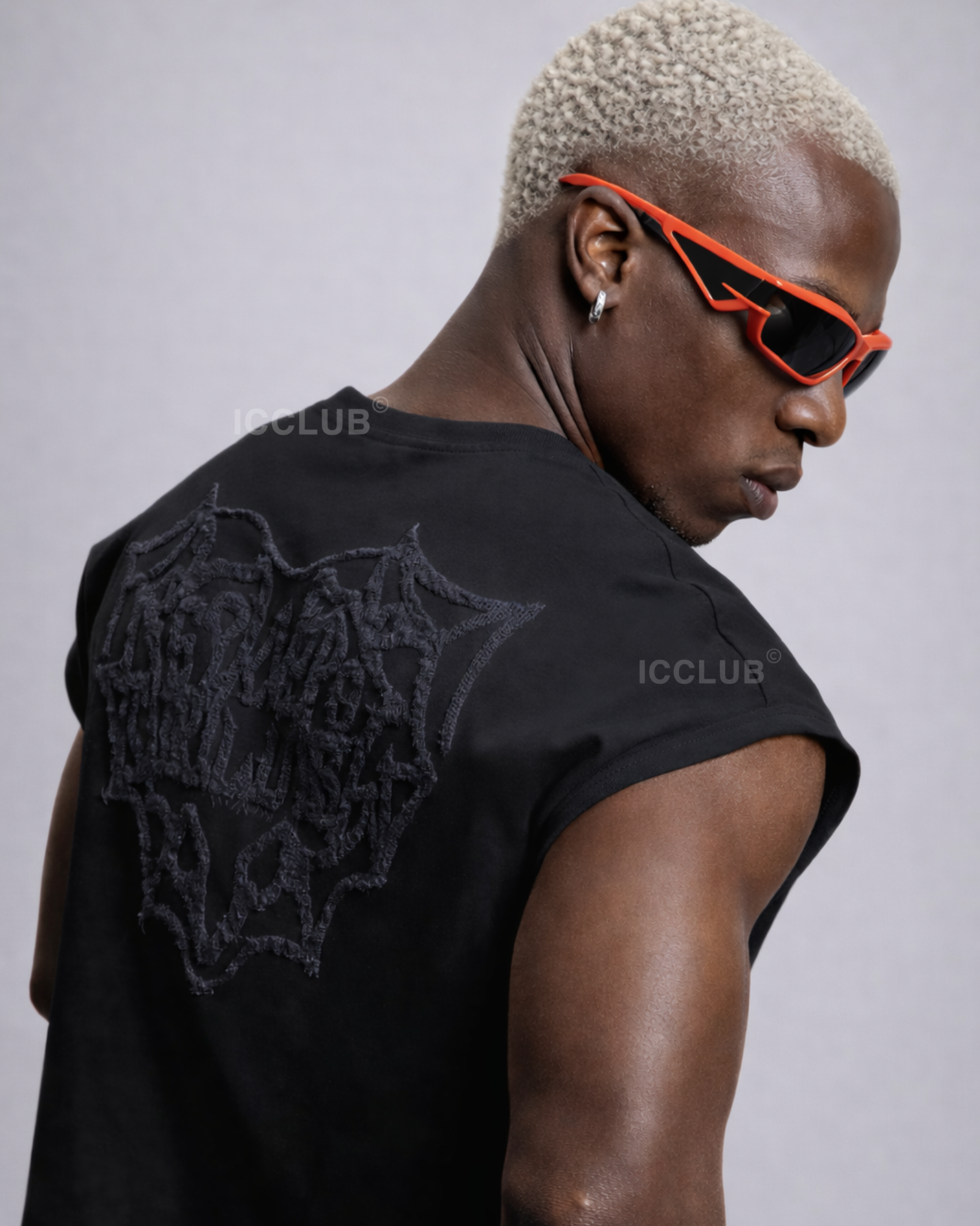 ORION Sport Sunglasses | Orange / Black