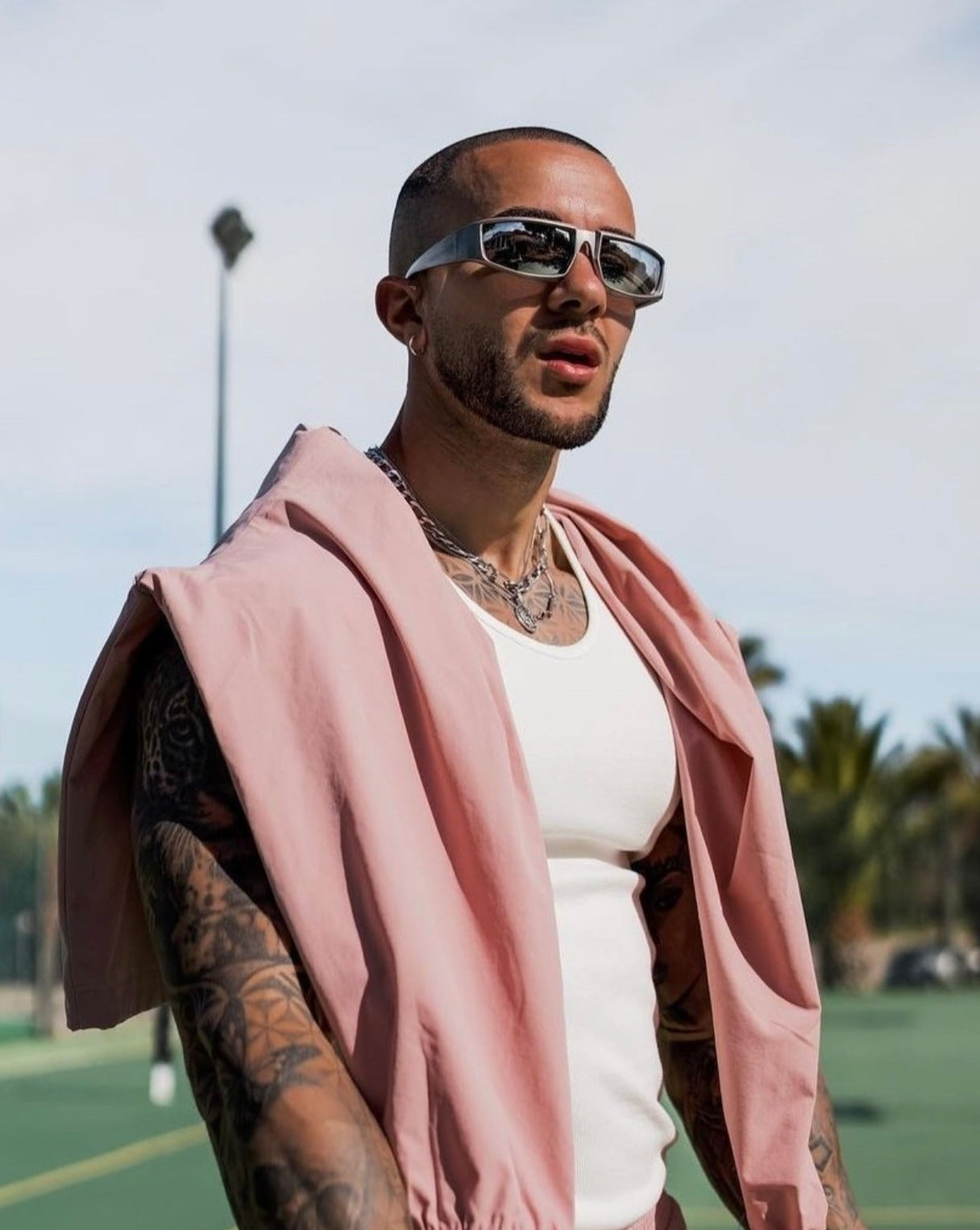 APEX Wrap Sunglasses | Dark Grey